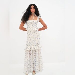 For Love and Lemons Edith Maxi Dress